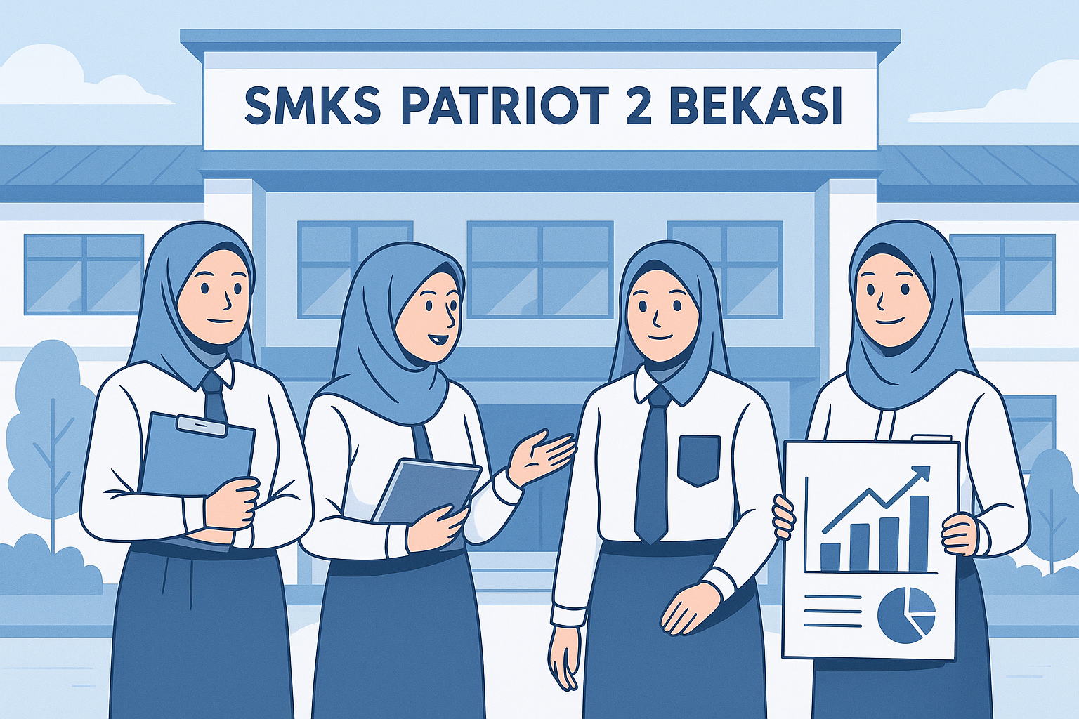 Ilustrasi Siswa Berprestasi